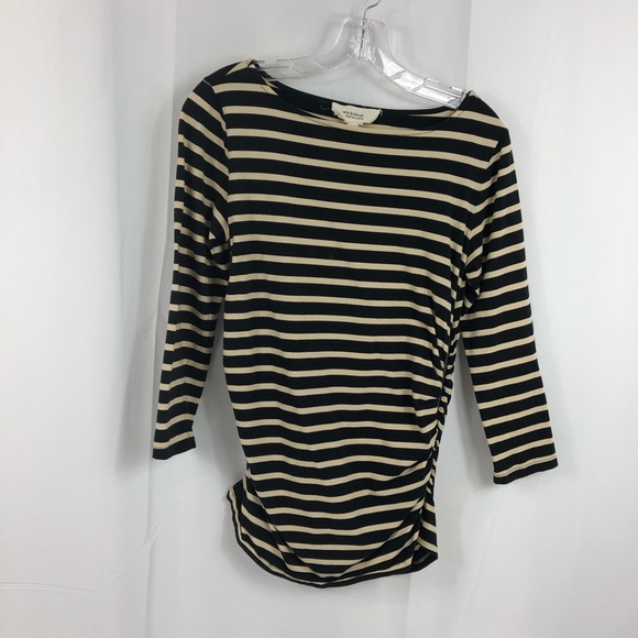 Andrea Jovine Tops - Workshop Andrea Jovine Size Zip Striped Top M
